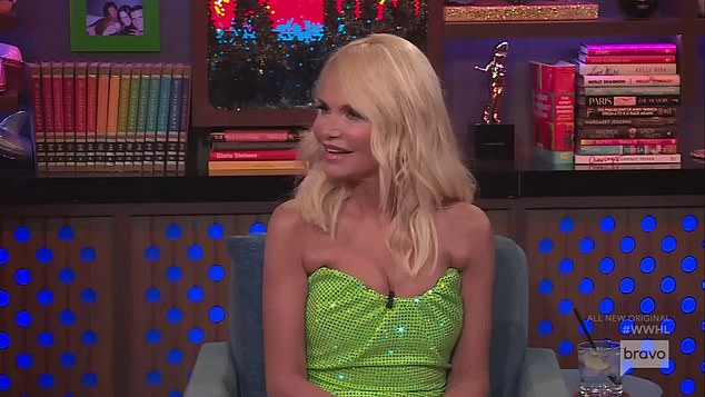 On Thursday's Watch What Happens Live, Andy Cohen casually revealed that his guest Kristen Chenoweth made a cameo in the film, a surprise that many fans were completely unaware of.