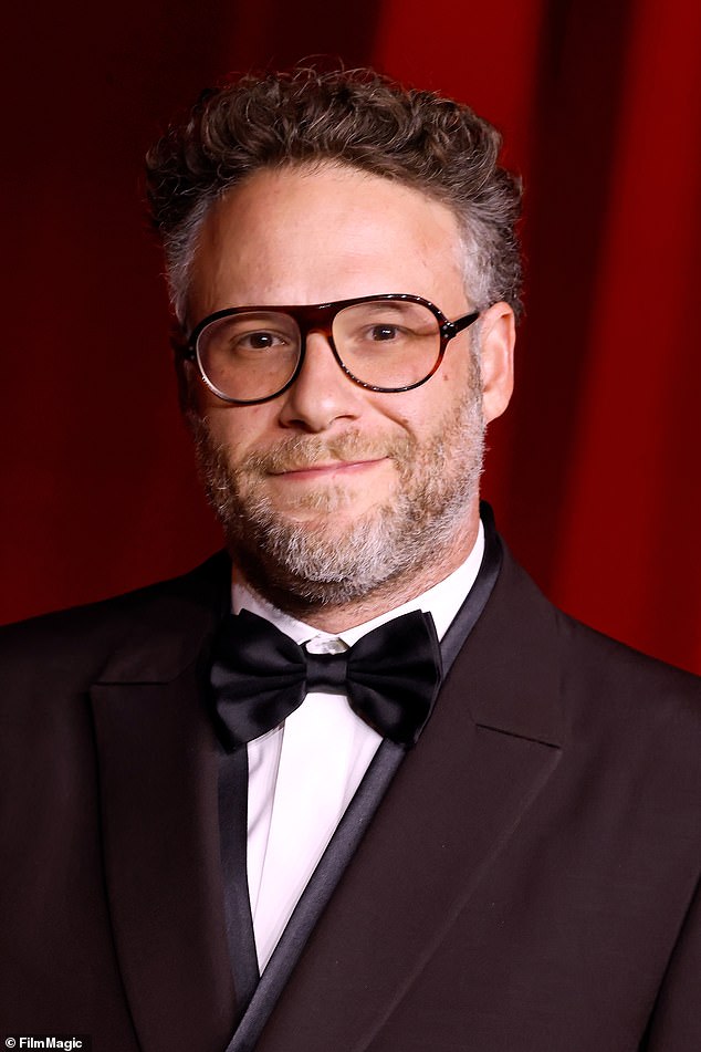 Seth Rogen, a comedy actor, was present at the last American Formula 1 event