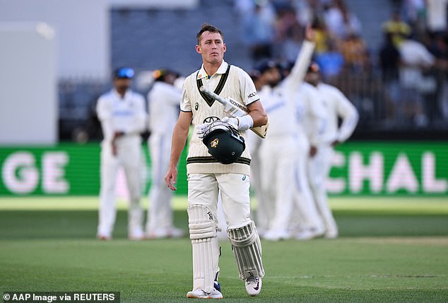 Labuschagne would be beaten by Mohamed Siraj by two runs after facing 52 balls.