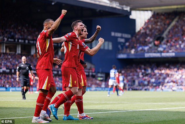 The 2-0 win at Ipswich was Slot's promising first game as Liverpool's new manager.