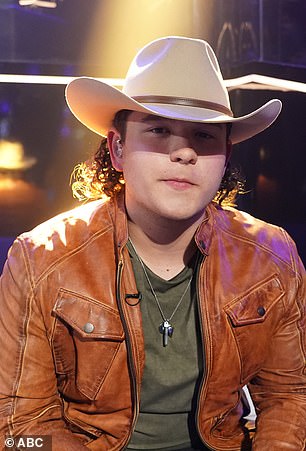 Kennedy advanced to the Top 5 of American Idol last year, but dropped out after a video circulated of him sitting next to someone wearing what appeared to be a Ku Klux Klan hood.