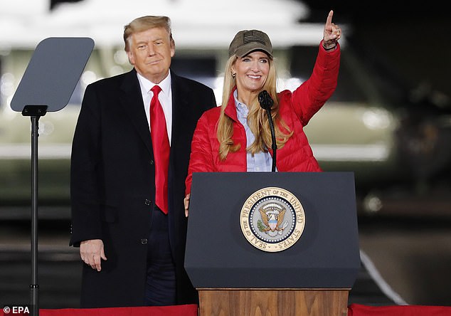 She is a known MAGA ally who joined the president-elect on the campaign trail as he criss-crossed the country