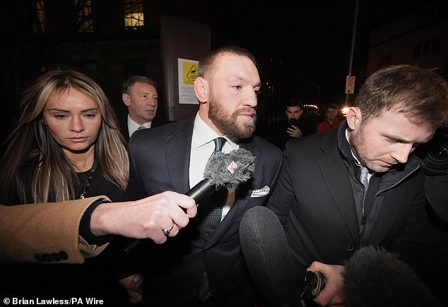 McGregor faced accusation of 'brutally raping and abusing' Nikita Hand in 2018