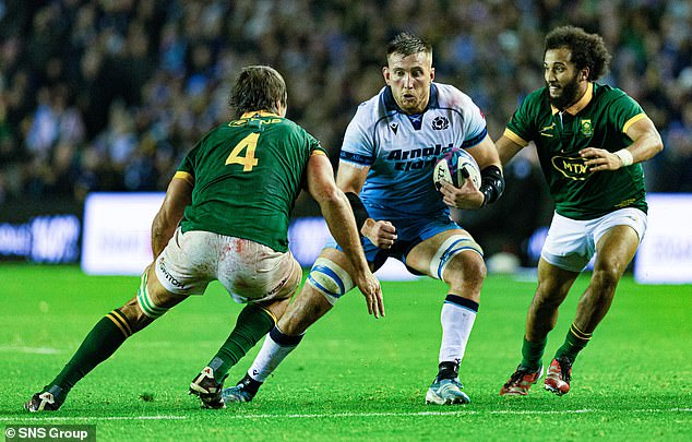 Matt Fagerson will make his 50th cap for Scotland when he takes the field this weekend.