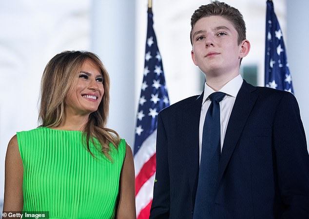 1732319552 773 Adorable video resurfaces of Barron Trump playing with Ivankas son