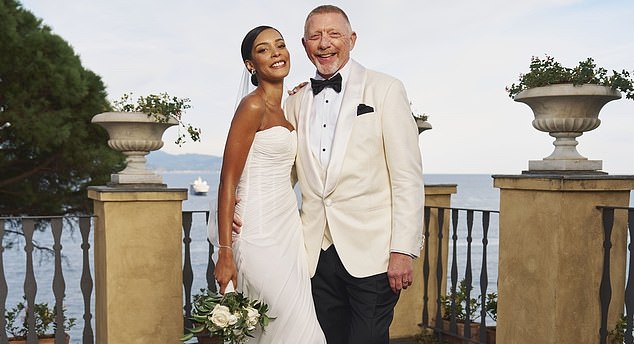 Boris Becker marries Lilian de Carvalho Monteiro at Cervara in Portofino, Italy