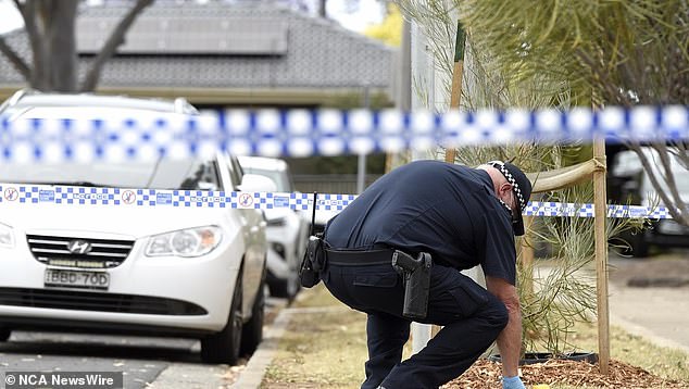 Police are investigating whether a second alleged stabbing in Melbourne is linked to that of a 16-year-old boy who also turned up at a Werribee hospital (pictured: police at Hoppers Crossing).