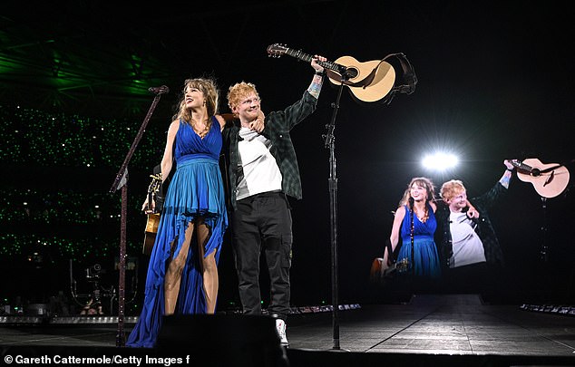 Sheeran reportedly called out the player before joining Taylor Swift on stage in the summer.