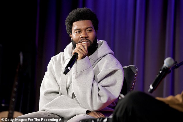 Khalid is seen in Los Angeles last month.