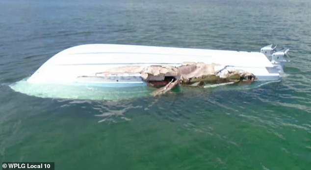 Pino allegedly said another boat was coming by creating a large wake and when he turned around to check if all the girls were OK, he hit the marker, causing the boat to capsize, Miami-Dade Fire Rescue said.