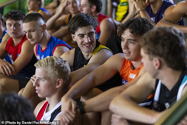 Some clubs brought in token women, including an AFLW player, to meet the AFL's requirement.