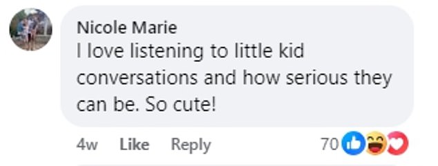 Brandi decided to share the video on Facebook, where it quickly went viral and viewers were left baffled by Emma's honest confession.