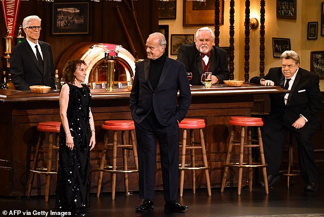 Until this week, Wendt had not been seen in public since his surprise reunion with the Cheers cast at the Emmy Awards in January of this year.