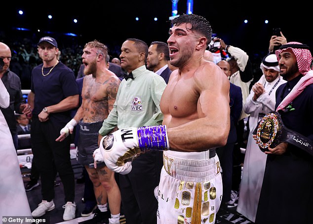 But he suffered a points defeat when he finally faced a legitimate boxer: Tommy Fury.