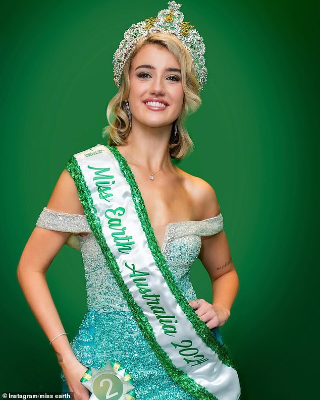 The Miss Earth pageant aims to raise awareness of climate and environmental issues, something Jessica is passionate about.