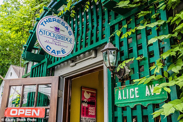 At her mother's insistence, she opened the Back Room. The Back Room closed in 1967 (photo: the business is now in its place)