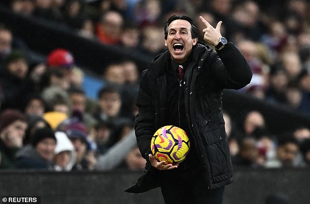 A goal that prevented coach Unai Emery from blushing in a day that threatened defeat