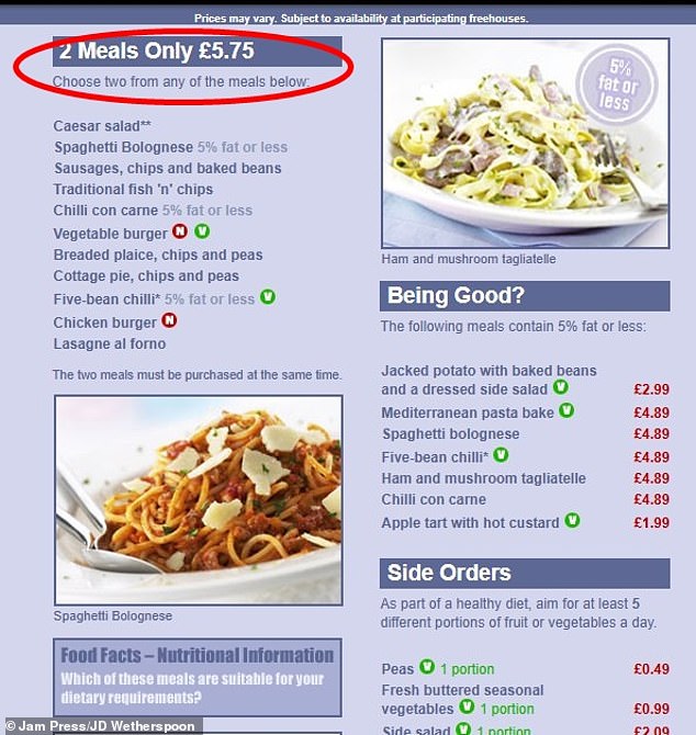 In 2005, there was an offer for two meals for just £5.75. An equivalent now, the deli deal, will set you back a whopping £14.75 for three meals in comparison.