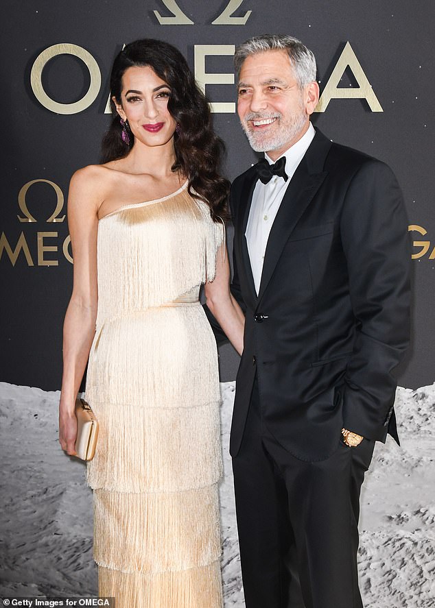 The source explained that Amal has been making sure the couple keeps their bodies in the best shape possible with a healthy diet and couples workouts.