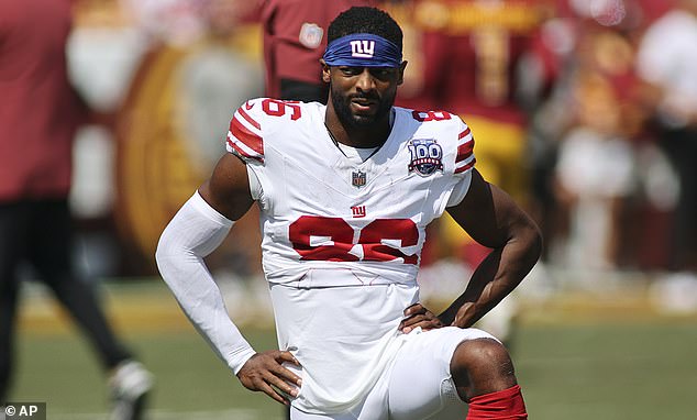 Giants receiver Darius Slayton previously accused the NFL of double standards toward the Chiefs