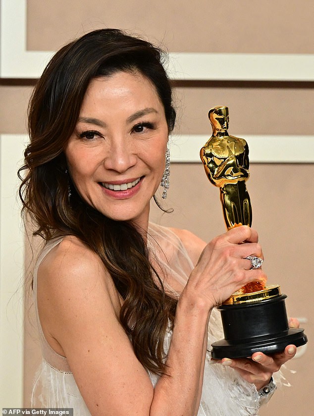 Malaysian-born Yeoh (pictured), who won the best actress Oscar last year for her role in Everything Everywhere All At Once, began her career in Hong Kong action films.