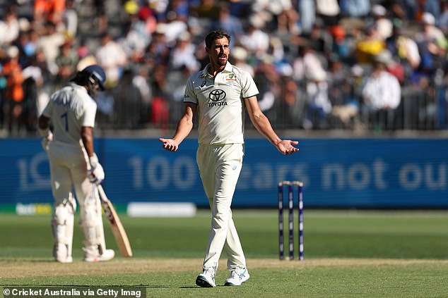 The visitors will resume play on day three at 0-172 in their second innings, an overall lead of 218 after Australia were bowled out for 104.