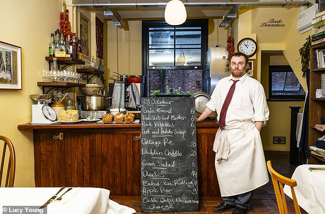 Hugh Corcoran, the communist chef, poet and owner of North London's most controversial new restaurant: The Yellow Bittern