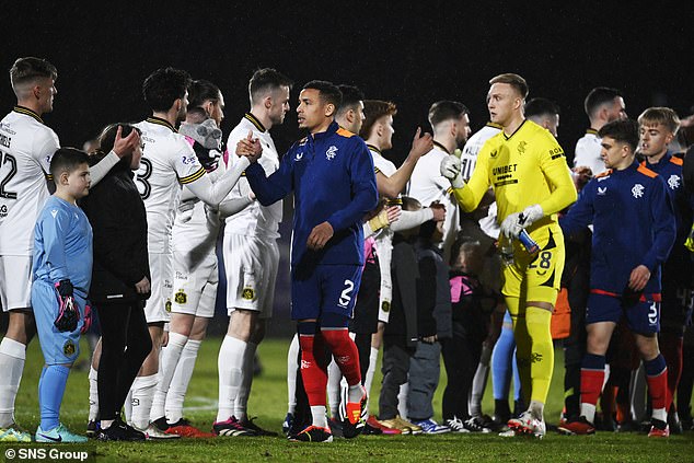 In January, Dumbarton hosted Rangers in the cup, but even then there were warning signs.