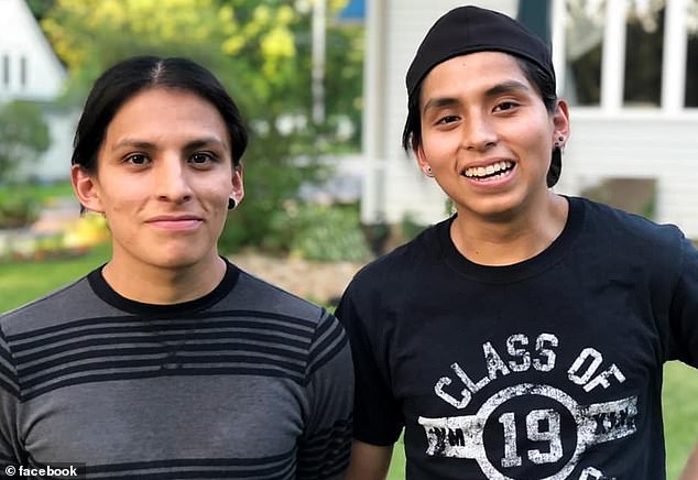 Daniel González (left), 25, and his brother Fabián (right), 23, were taking their two younger sisters out for ice cream when the accident occurred.