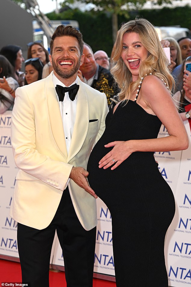 He and his wife Hannah Cooper, 34, welcomed their first child in September 2023.