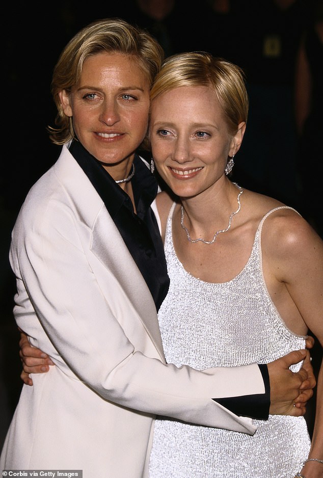 Anne Heche (right) allegedly cheated on Ellen DeGeneres with her eventual first husband and then allegedly had an affair with her eventual second husband