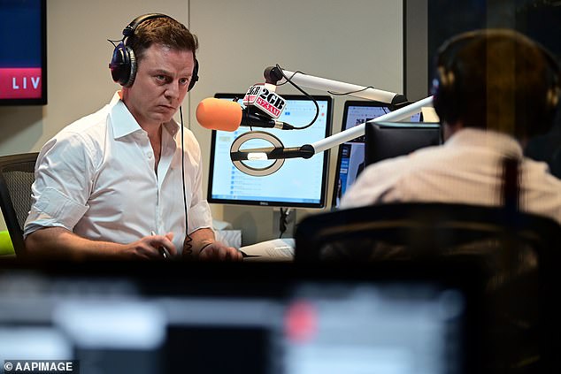 Sydney talk radio king Ben Fordham was clearly taken aback by some of the professor's claims.