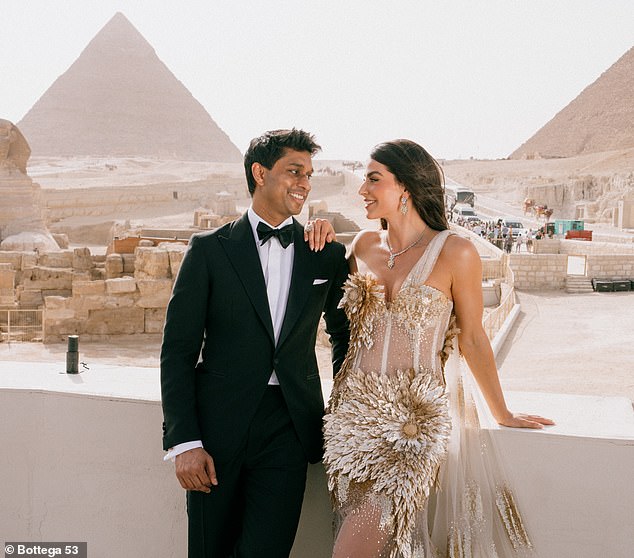 Jain married former WWE star turned fitness guru Erika Hammond in Egypt earlier this year.