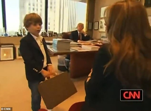 In recent days, Barron Trump has taken the internet by storm when a clip of him when he was just four years old gushing about his expensive Louis Vuitton suitcase has gone viral on TikTok.