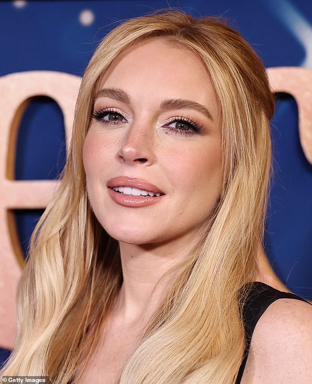 Lindsay's face has looked flawless and teasing during her recent outings; photographed on November 18 in New York City.