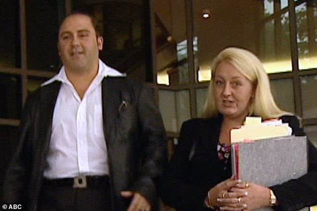 Mokbel and disgraced lawyer Nicola Gobbo, photographed together when the gangster was still free