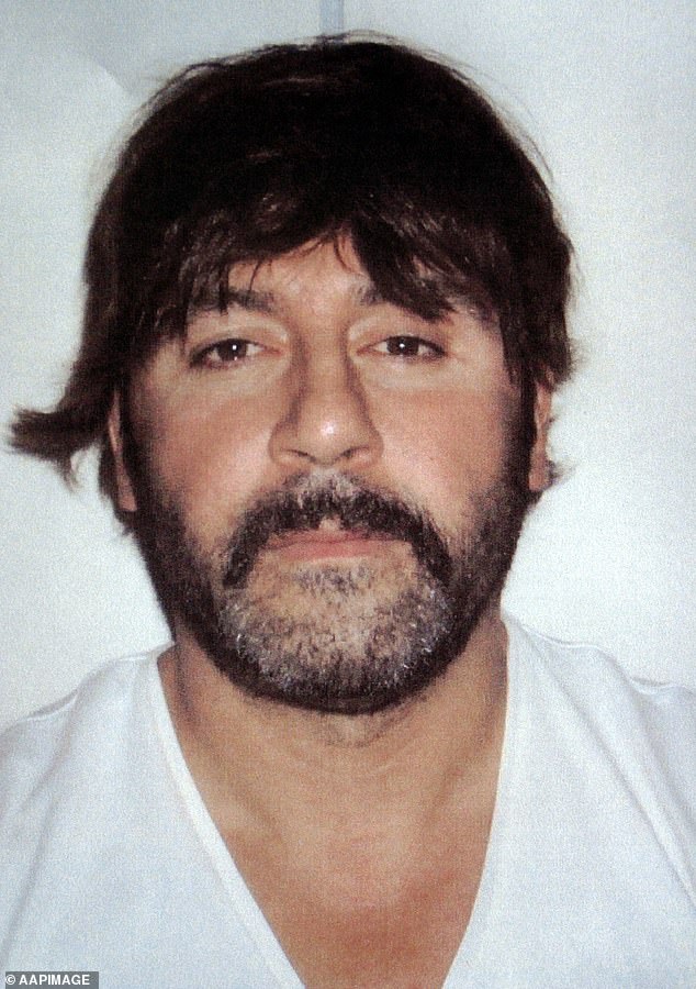 Tony Mokbel and his infamous wig, which he was caught wearing during his arrest in Greece after fleeing Australia.