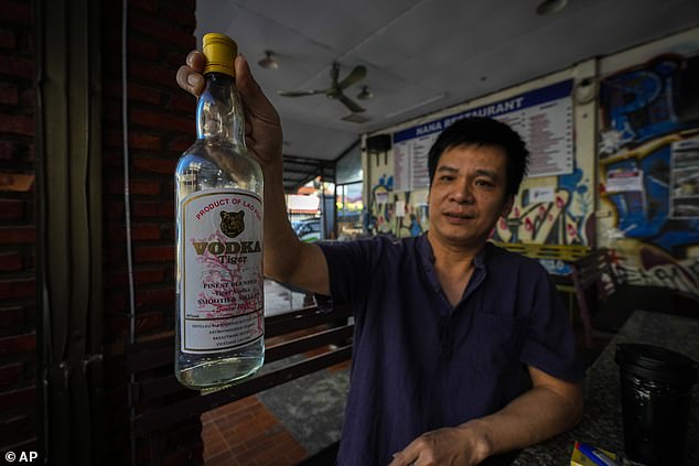 Nana Backpackers Hostel owner Duong Duc Toan (pictured) has denied that alcohol served at the bar was contaminated with methanol.