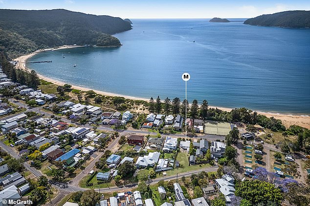 Located just minutes from Patonga Beach, 100km from Sydney, the holiday cottage has been in Lynette Waugh's family for 70 years.