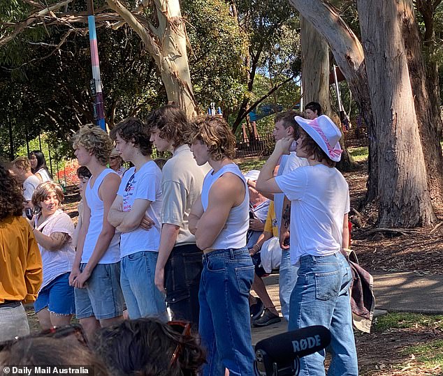 Locals who bore a striking resemblance to Australian actor Heath flocked to Camperdown in a bid to be crowned most striking resemblance.