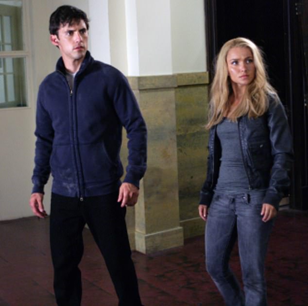 Pictured: Milo Ventimiglia as Peter Petrelli, Hayden Panettiere as Claire Bennet in the HBO show Heroes