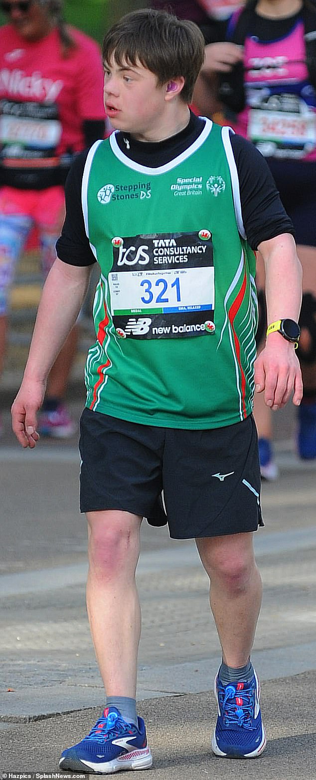 In April 2024, Lloyd became the youngest person in his learning disability category to complete the grueling race.