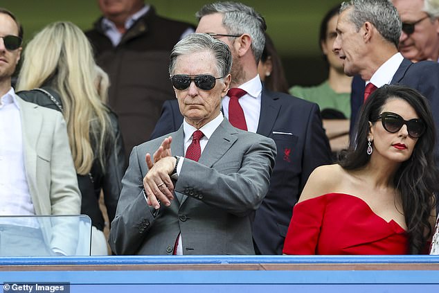 Salah's agent has been contacted about a renewal (pictured: owner John W Henry)