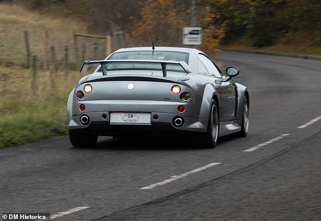 Featuring a four-cam Ford V8, five-speed Tremec gearbox, Brembo brakes, equipped with an Aero body package and finished in Ferrari Grigio Titanium, this highly desirable SV-R is 