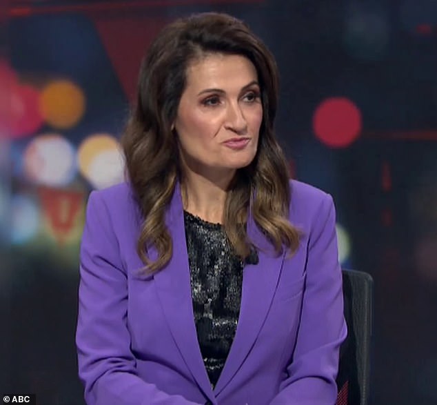 When asked by presenter Patricia Karvelas (pictured) why Australia's future relationship with the US would be worse than under the Turnbull government, Brandis highlighted the unique relationship between him and Trump.