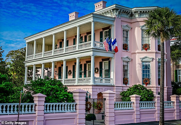 Bessent's three-story stucco mansion in Charleston's historic Battery neighborhood gained its reputation as the Pink Palace as a bed and breakfast until he purchased the property in 2016.