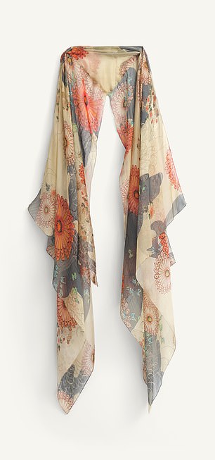 Scarf from the Zara X Kate Moss collection