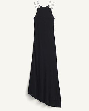 Zara X Kate Moss black dress