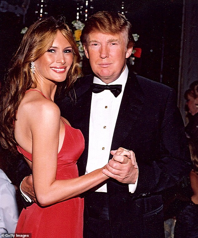 The former model added that to marry Donald (seen in 2005 with Melania) she had to be 'strong and confident'