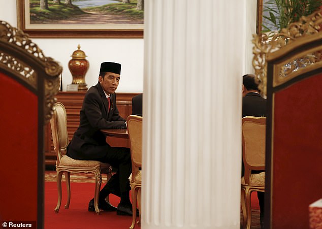 Indonesia's then-president Joko Widodo was thought to have set an example for the couple.